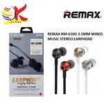 Remax earphone 610d